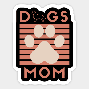 Dog MOM, Dog Mom Dad,for women and man Sticker